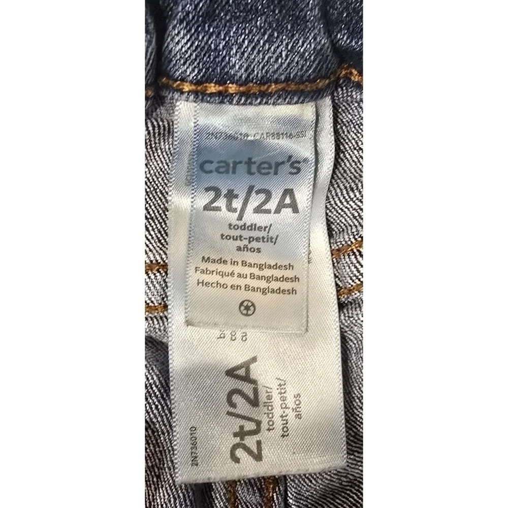 Carter's Toddler Straight Leg Jeans size 2T